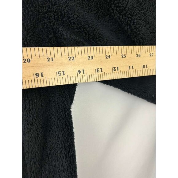The North Face Women's Size 2X Osito Fleece Jacket Black Full Zip Front Pockets - Picture 6 of 15